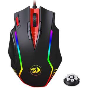 2020 Gaming muis - RGB verlichting -  Ergonomisch model - DPI 12.400 - 15 knoppen - High quality gamemuis