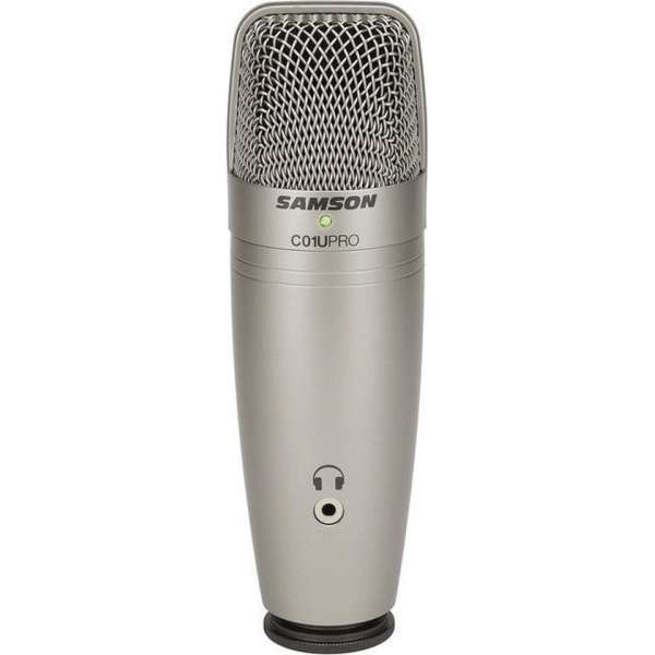 Samson C01U Pro - USB studio condensator microfoon - Grijs