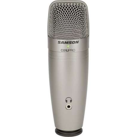 Samson C01U Pro - USB studio condensator microfoon - Grijs
