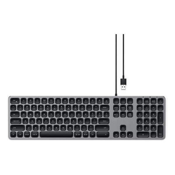 Satechi Wired Keyboard Space Gray