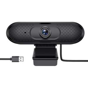 Hoco Premium Full HD 1080P Webcam - Geen Software Nodig - CMOS Sensor - Geschikt voor Windows, Mac OS & Android