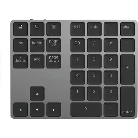 iMounts Draadloos Toetsenbord Numeriek - Apple - Space Gray