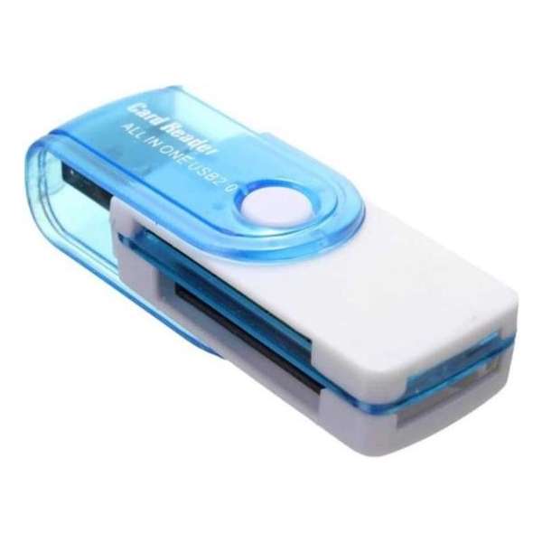 Multifunctionele SD kaart lezer naar USB stick / Adapter / Lezer micro SD / SD / MS / M2 kaart