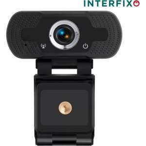 Webcam Voor PC - Mac via USB | 1080p | Geschikt Voor Windows & Apple | Full HD | Camera | Mac | Cam | TV | webcam Cover |