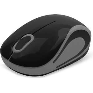 Maxxter draadloze optische mini-muis | Wireless Optical Mouse | 1200 DPI | Muis | Zwart
