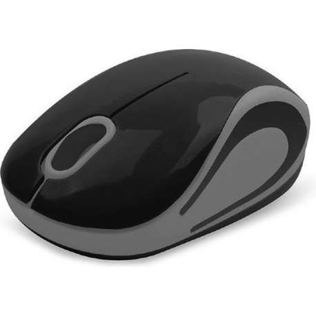 Maxxter draadloze optische mini-muis | Wireless Optical Mouse | 1200 DPI | Muis | Zwart