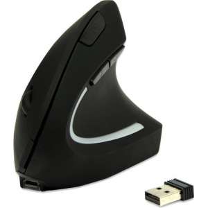 Silvergear Verticale Draadloze Ergonomische Muis - Rechtshandig - Wireless Receiver