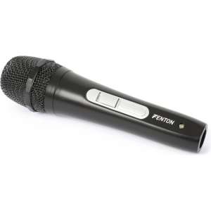 Fenton DM110 Dynamische Microfoon met XLR - 6,3mm jack kabel (3 meter)