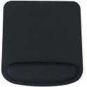 DrPhone Ergonomisch Muismat - Mousepad - Polssteun - Perfect voor Optische & Trackball Muis - Zwart