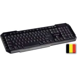 König CSKBMU100BE toetsenbord USB Belgisch Zwart