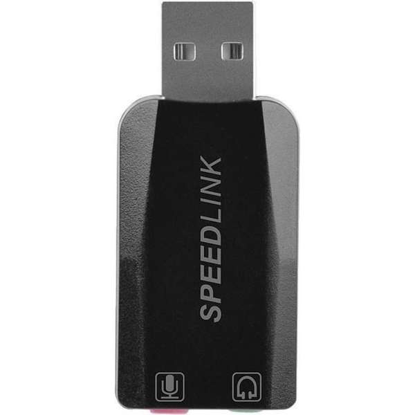 Speedlink VIGO USB Sound Card (Zwart)