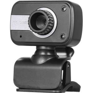 Webcam voor PC  - met Microfoon en Usb - Geen software nodig - Familie Webcam - Op Afstand Trainen - Windows - Zwart