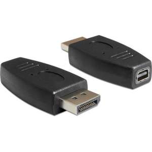 Delock - DisplayPort -  Mini DisplayPort Adapter - Zwart