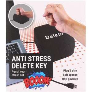 XXL DELETE Knop Anti Stress | USB Key