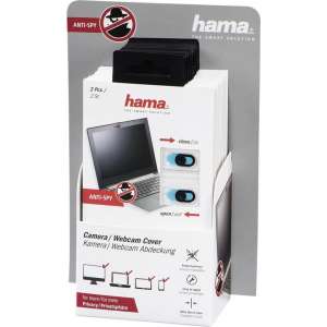Hama Webcam-afdekking (2 st.) voor smartphone/tablet/notebook, 12 stuks in disp.