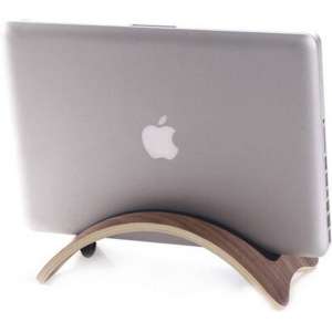 Houten houder Apple MacBook Air/Pro/Pro Retina - Walnoot donker