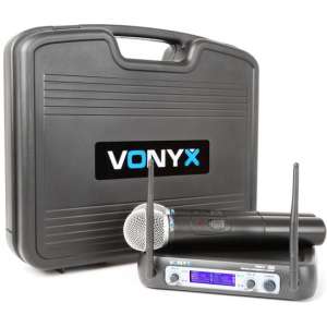 Vonyx WM512 Draadloze microfoon VHF - Dubbel