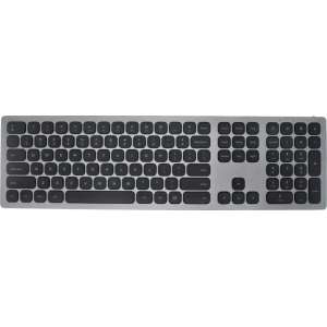 Maxxions® Draadloos Aluminium Toetsenbord met Numpad - V3 - Macbook laptop toetsenbord - Space Grey