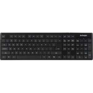 Activejet K-3016SB toetsenbord USB QWERTY US International Zwart
