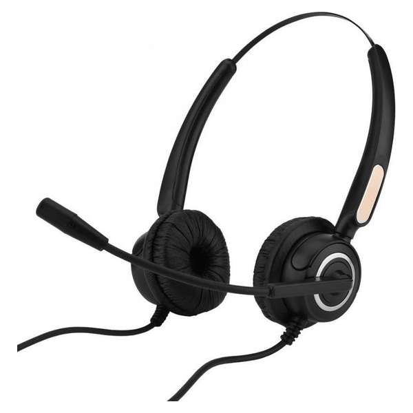 Headset | Microfoon | On ear | In line controls | Noise cancelling | Zwart