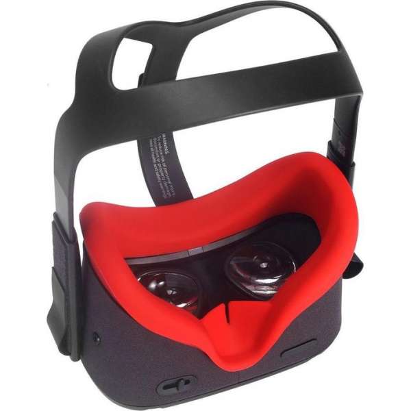 Siliconen Gezichtsmasker voor Oculus Quest (rood)