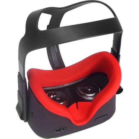 Siliconen Gezichtsmasker voor Oculus Quest (rood)