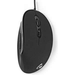 Nedis ERGOMSWD100BK Ergonomic Wired Mouse 3200 Dpi 6-button Black