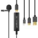Saramonic LavMicro+ DC dasspeld microfoon met 1.7mtr kabel voor pc/mac/android/IOS oa voor livestream vergadering