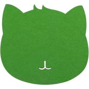 Muismat kat (groen)