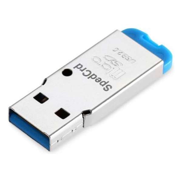 SpedCrd USB 2.0 Micro SD / TF Card Reader - Kaartlezer
