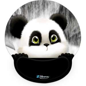 Muismat polssteun schattige pandabeer - Sleevy