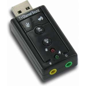 USB 7.1 Geluidskaart Adapter Dongel