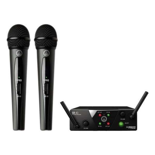 AKG WMS 40 PRO MINI 2 draadloze microfoons