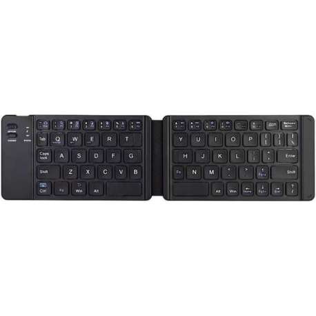 Universeel Bluetooth Toetsenbord - Opvouwbaar Bluetooth Keyboard - Zwart