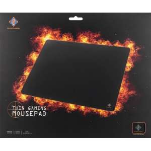 DELTACO GAMING GAM-008 Hard-top Extra Dunne Muismat-Mousepad, Zelfklevende Onderzijde, 5 Jaar Garantie