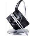 Sennheiser DW Office PHONE Headset oorhaak, Hoofdband Zwart, Geborsteld staal