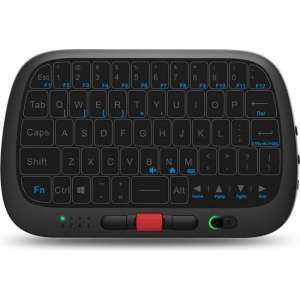 Rii i5 (RT725) Mini 2.4g draadloze full-size touchpad - mini toetsenbord combo (keuze switch tussen deze functies)