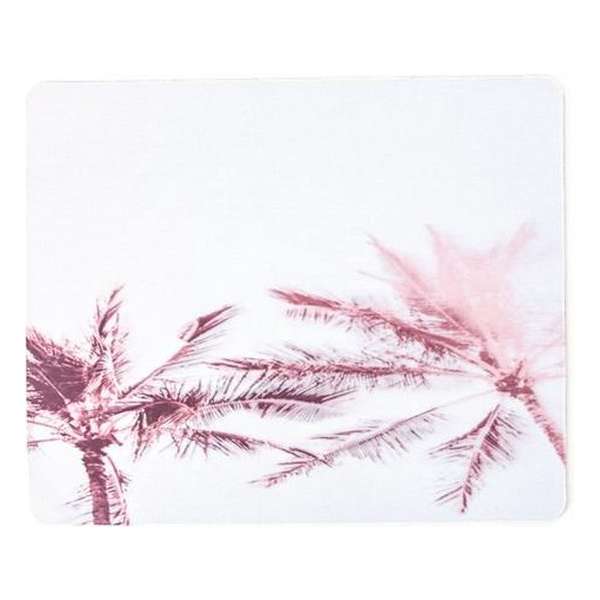 Moodadventures| Muismatten | Muismat Pink Palms | 22x18 cm.|