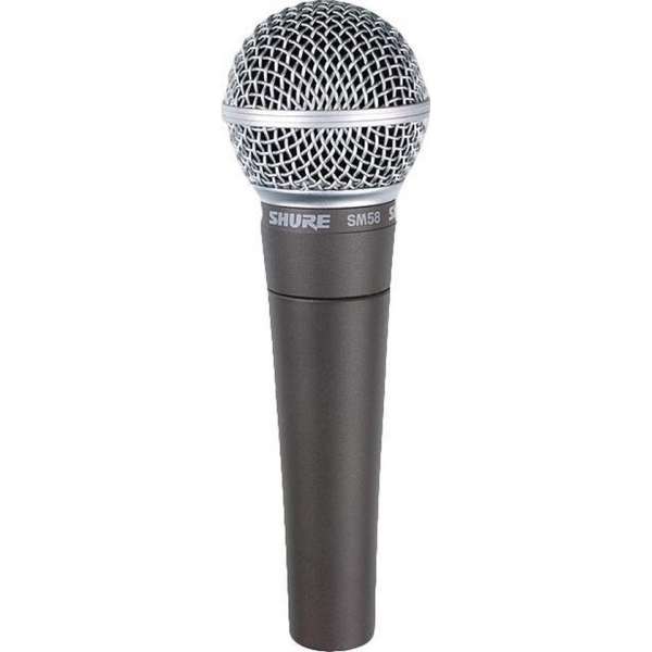 Shure SM58 Microfoon voor studio's Bedraad Zwart