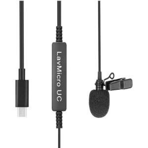 Saramonic LavMicro UC dasspeld microfoon voor USB-C / Android, ideaal voor livestream vergaderingen