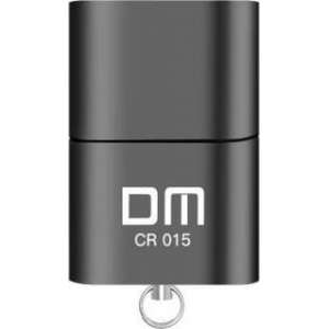 DrPhone DM - USB Cardreader - Mini USB-Stick - Geheugenkaartlezer met innovatieve Micro-SD ingang - Zwart
