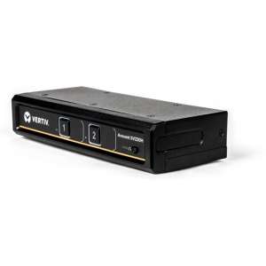 Vertiv Avocent SwitchView Desktop-KVM met 2 poorten, HDMI, audio, EU