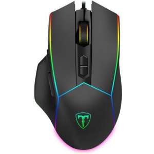 T-Dagger Camaro TGM 306 RGB Gaming Muis met extra Quick Fire knop | 800 tot 8000 DPI