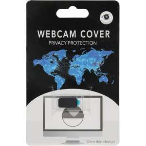 Zwarte Webcam Cover