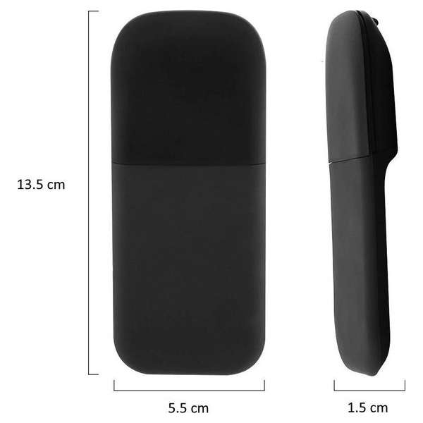 2.4 G Draadloze ergonomische ARC Touch muis + USB Dongle (cadeau-likes)