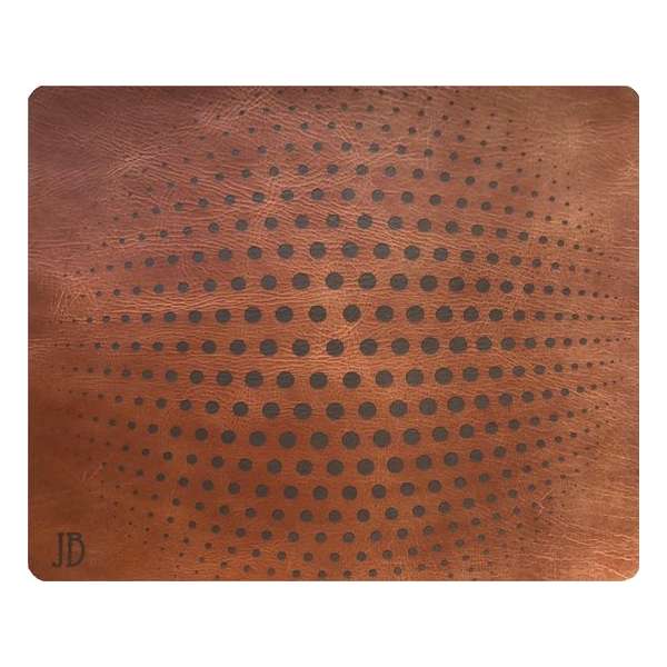 Design muismat - cognac Design muismat - cognac