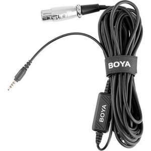 Boya XLR naar 3,5 mm TRS Microfoon Adapter BY-BCA6