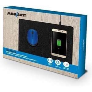 miniBatt MB-PAD Binnen Zwart oplader voor mobiele apparatuur