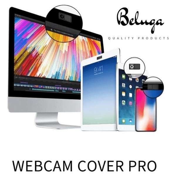 Webcam cover PRO set (3 stuks) voor telefoon/Ipad/laptop