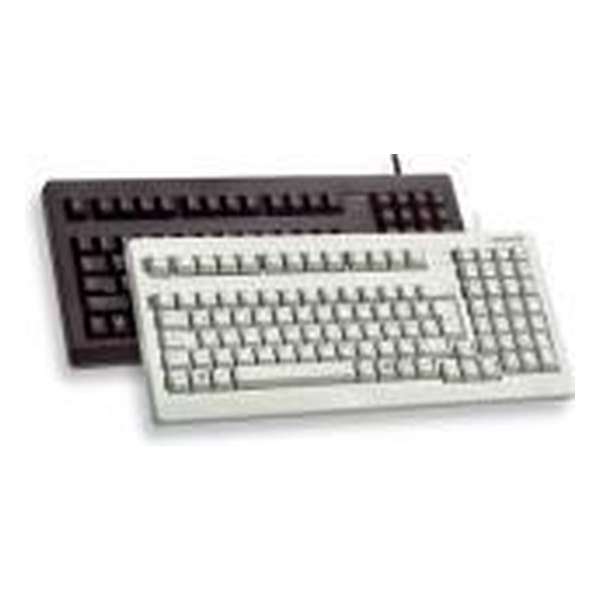 CHERRY 19'' compact PC keyboard G80-1800 FR toetsenbord USB + PS/2 QWERTY Grijs